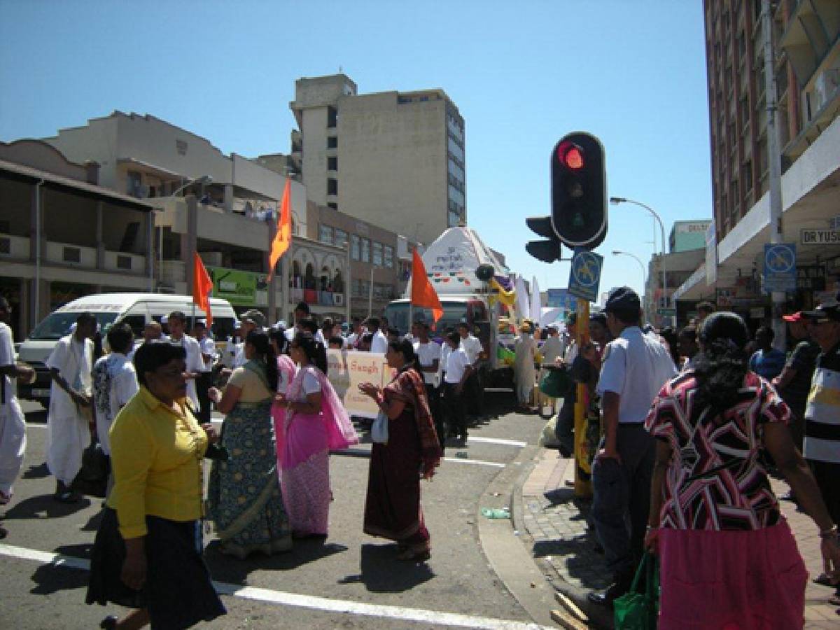 Scene from a community event