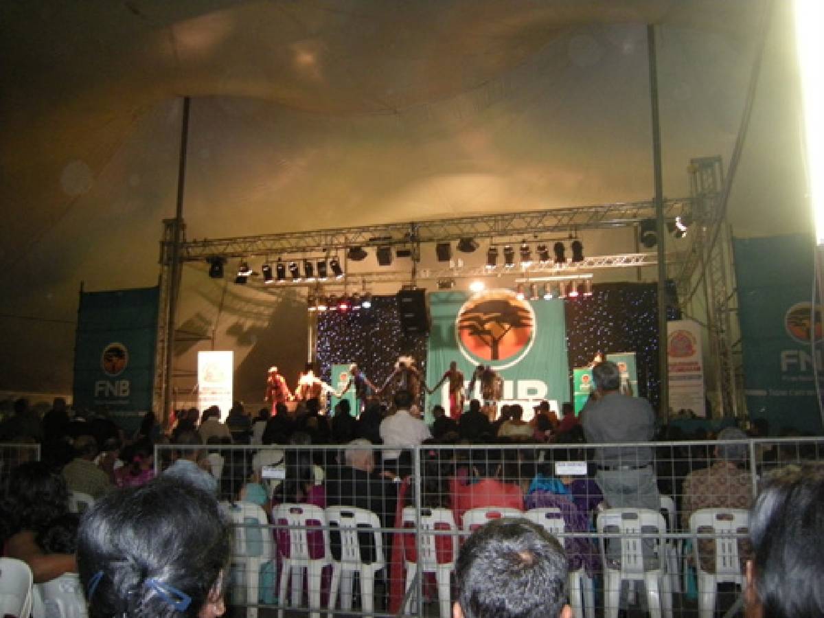 Scene from a community event